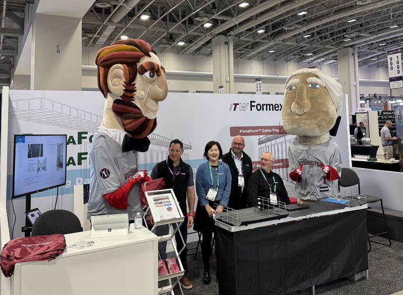 Formex data center solutions display at Data Center World 2026