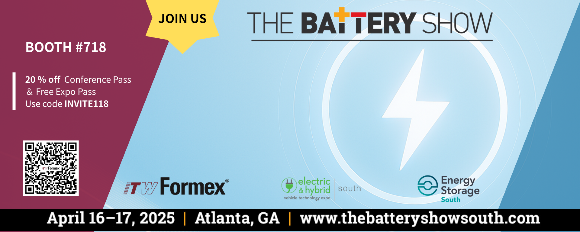 The battery show    April 16-17,2025 